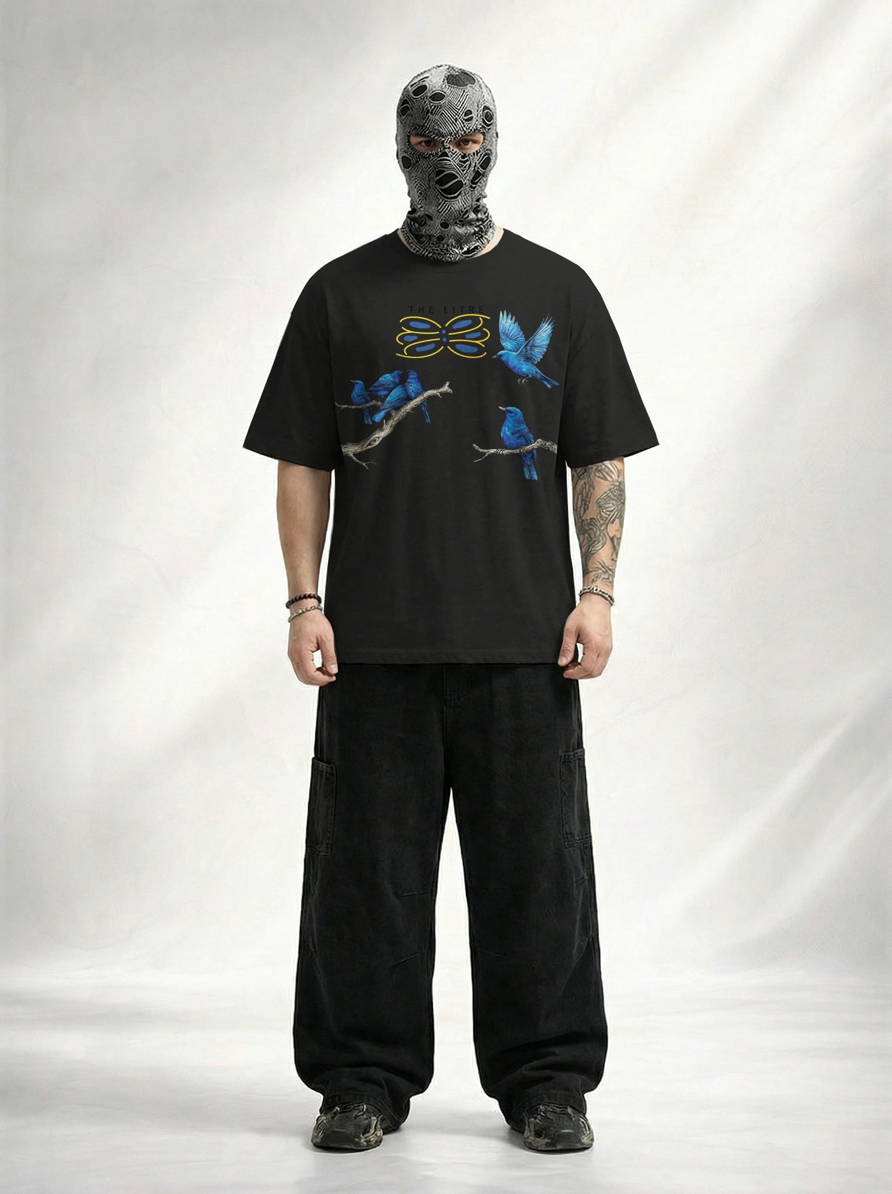 Blue Flock T-shirt