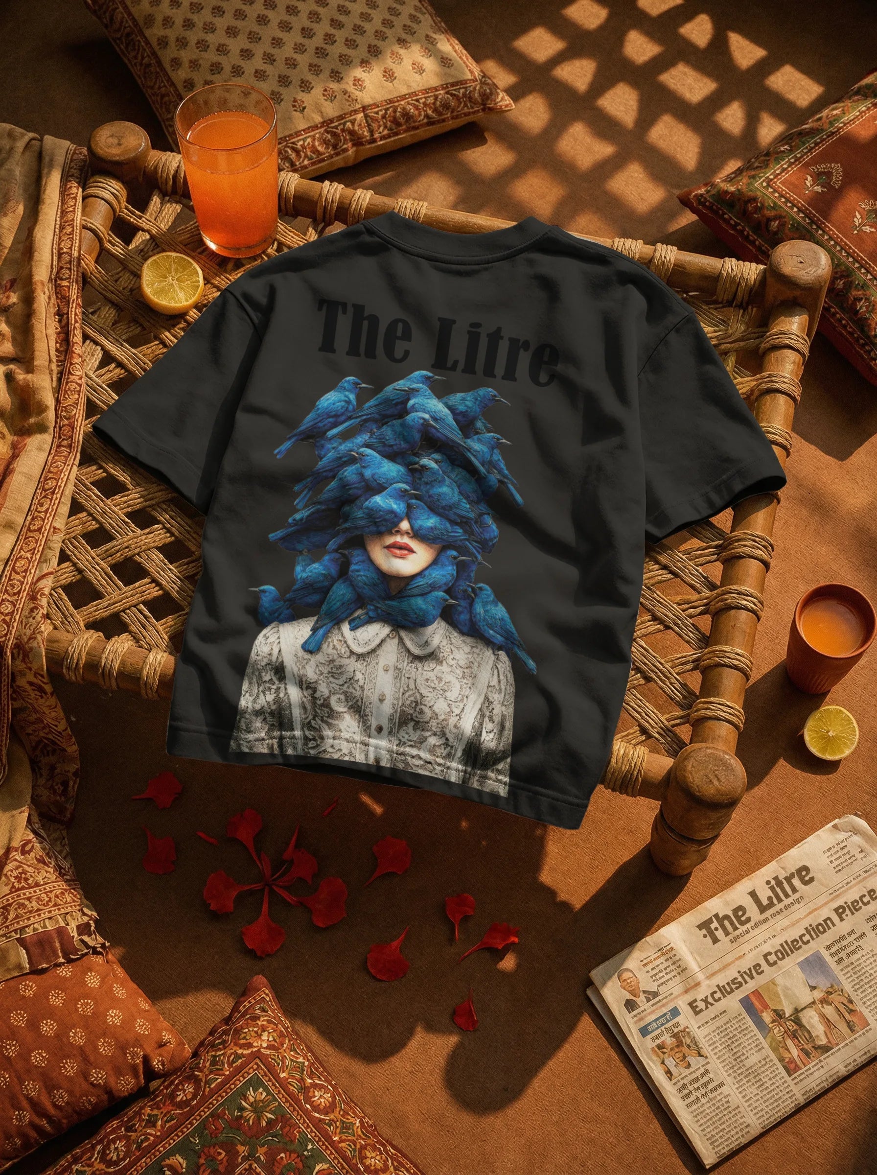 Blue Flock T-shirt
